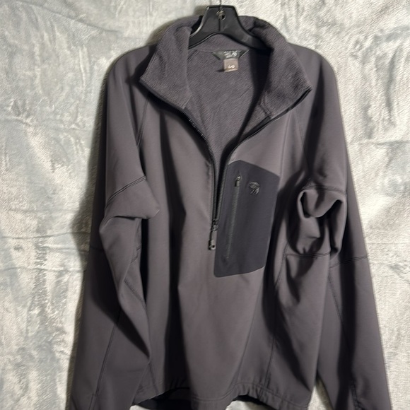 Mountain Hardwear Keele Pullover jacket men’s performance coat gray - Picture 5 of 16